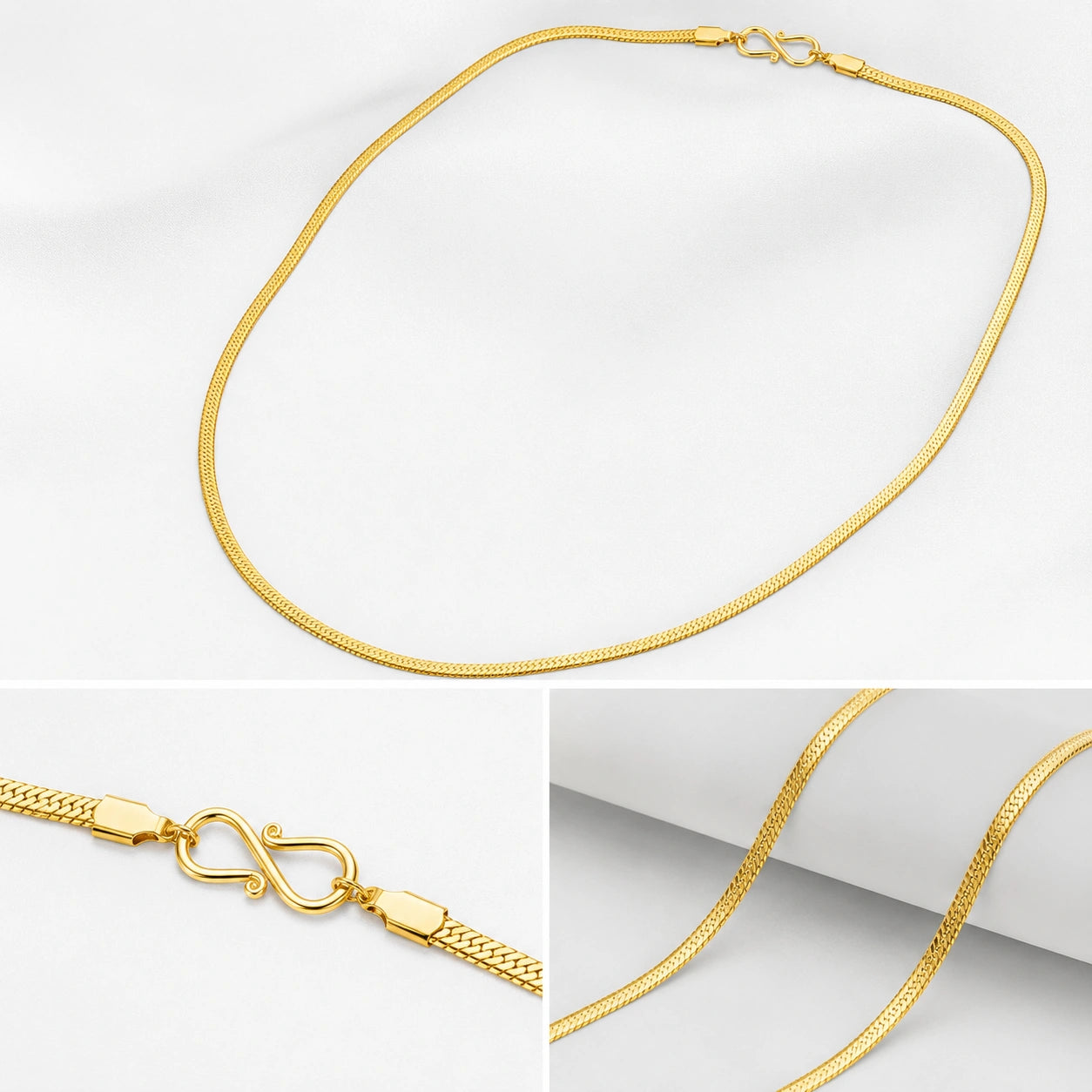 Crown Silk Chain