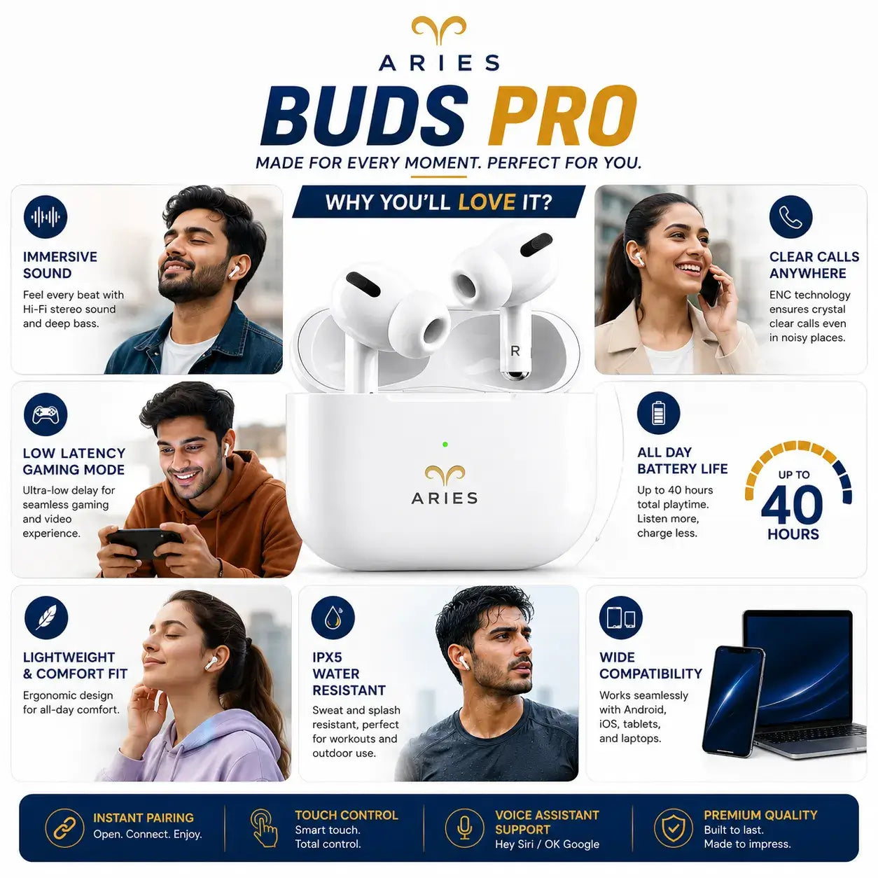 ARIES BUDS PRO - TWS